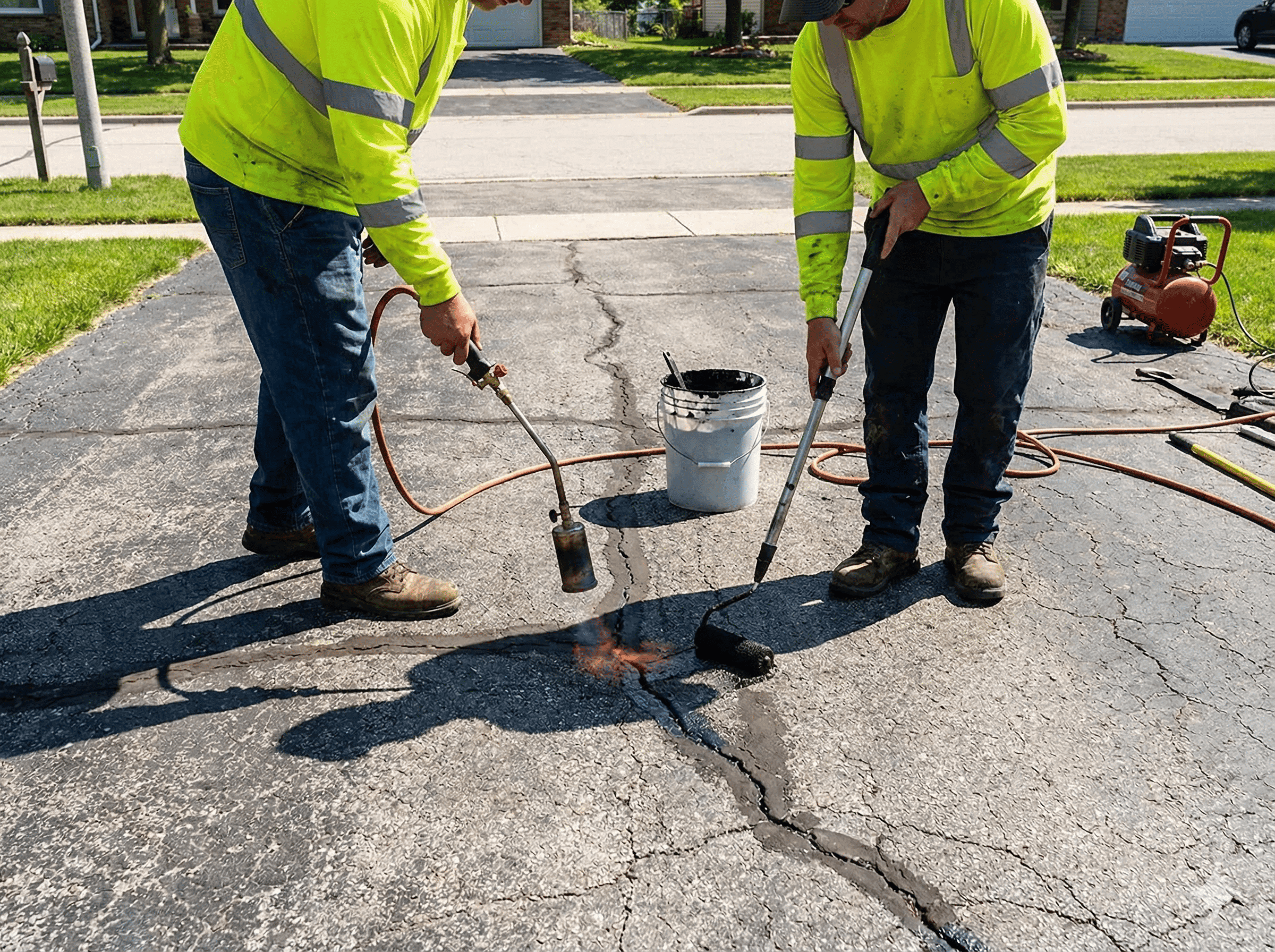 Colmatage et réparation de fissures
